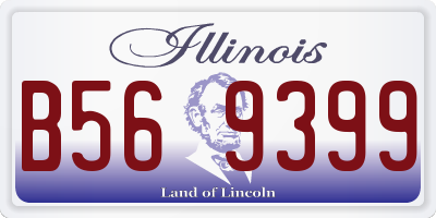 IL license plate B569399