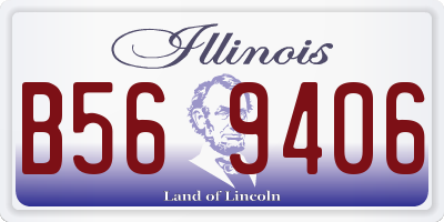 IL license plate B569406