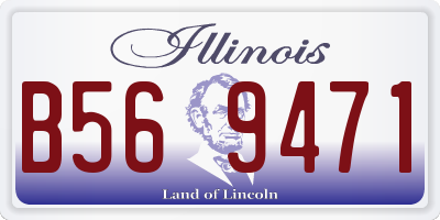 IL license plate B569471