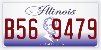 IL license plate B569479