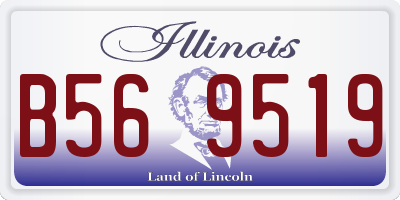 IL license plate B569519