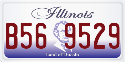 IL license plate B569529