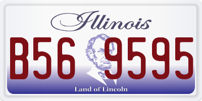 IL license plate B569595