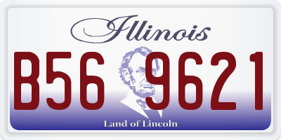 IL license plate B569621