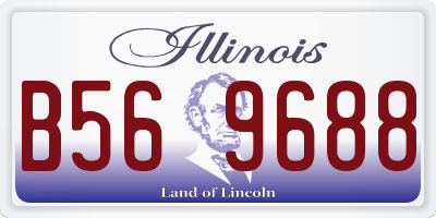 IL license plate B569688