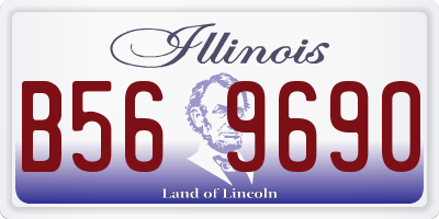 IL license plate B569690