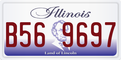 IL license plate B569697