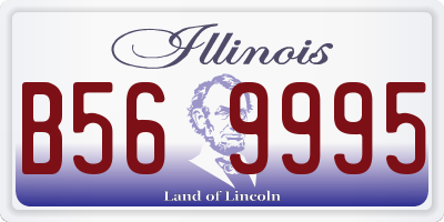 IL license plate B569995