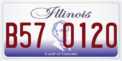 IL license plate B570120