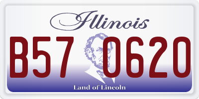 IL license plate B570620