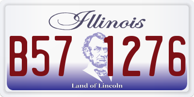 IL license plate B571276