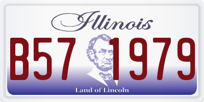 IL license plate B571979