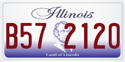 IL license plate B572120