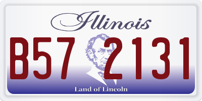 IL license plate B572131