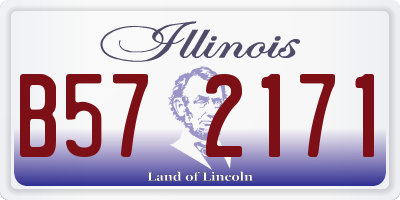 IL license plate B572171