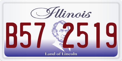 IL license plate B572519