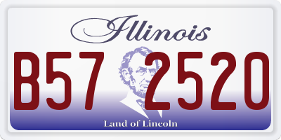 IL license plate B572520
