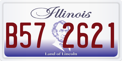 IL license plate B572621