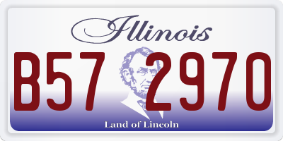 IL license plate B572970