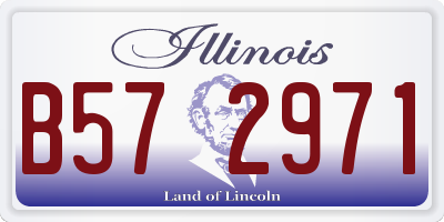 IL license plate B572971