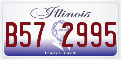 IL license plate B572995