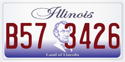 IL license plate B573426