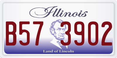 IL license plate B573902