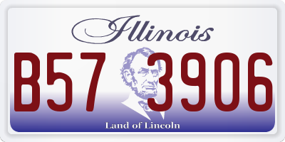 IL license plate B573906