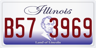 IL license plate B573969