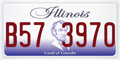 IL license plate B573970