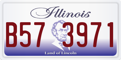 IL license plate B573971