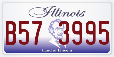 IL license plate B573995
