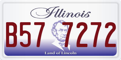 IL license plate B577272