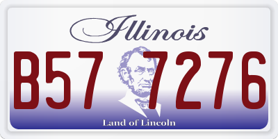 IL license plate B577276