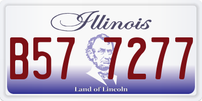 IL license plate B577277