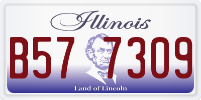 IL license plate B577309