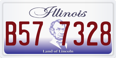 IL license plate B577328