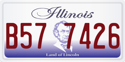 IL license plate B577426