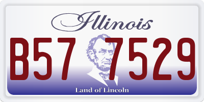 IL license plate B577529