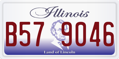IL license plate B579046