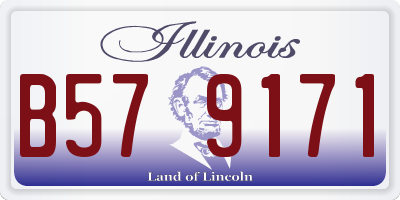 IL license plate B579171