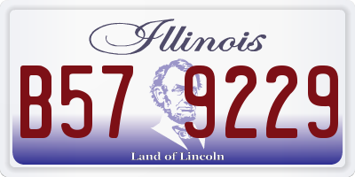 IL license plate B579229