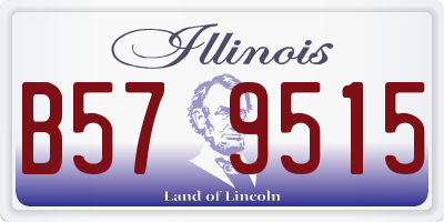 IL license plate B579515