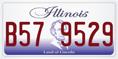 IL license plate B579529