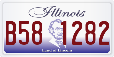 IL license plate B581282