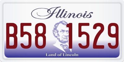 IL license plate B581529