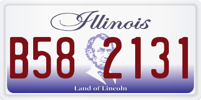 IL license plate B582131