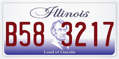 IL license plate B583217