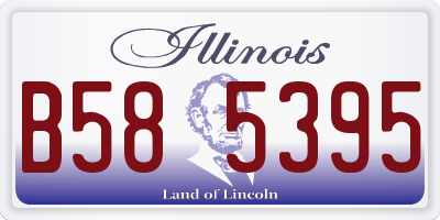 IL license plate B585395