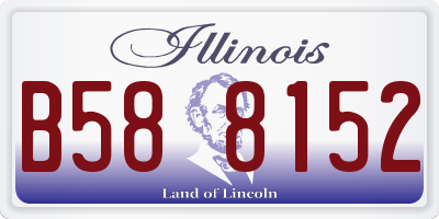IL license plate B588152